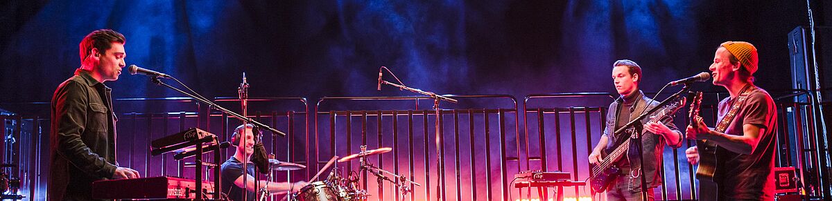 Beim Sprungbrett Förderprogramm haben Bands die Chance Erfahrungen auf unterschiedlichen Bühnen zu sammeln