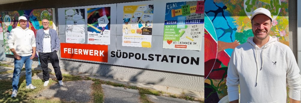 Kay Mayer ist der neue Leiter der Feierwerk Südpolstation