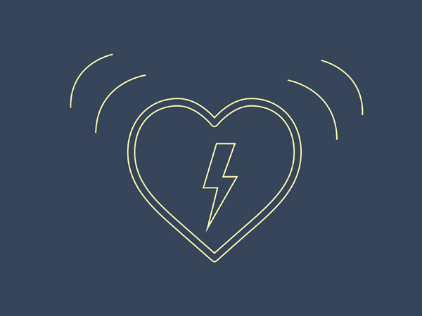 Visaul Defibrillator auf Radio Feierwerk