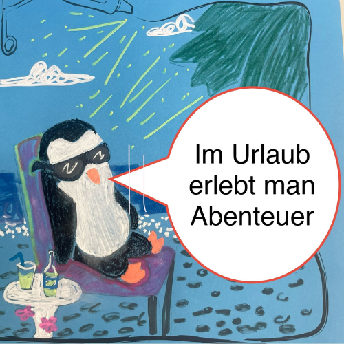 Schreib- und Malwerkstatt in der Feierwerk Südpolstation