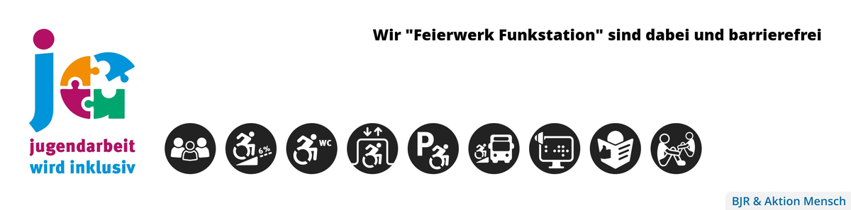 Inklusionslabel Feierwerk Funkstation