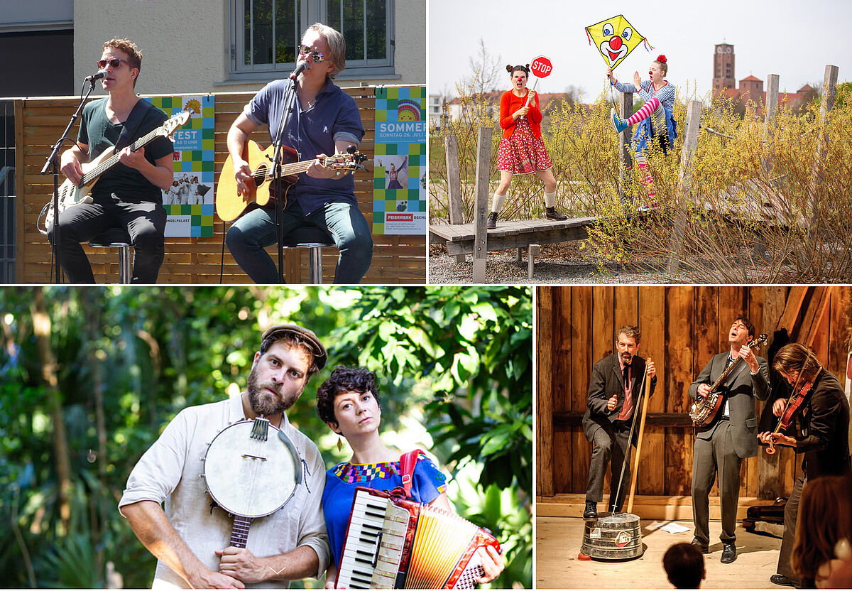 Beim Dschungelpalast Sommerfest gibt es Konzerte und Bühnenprogramm für Kinder