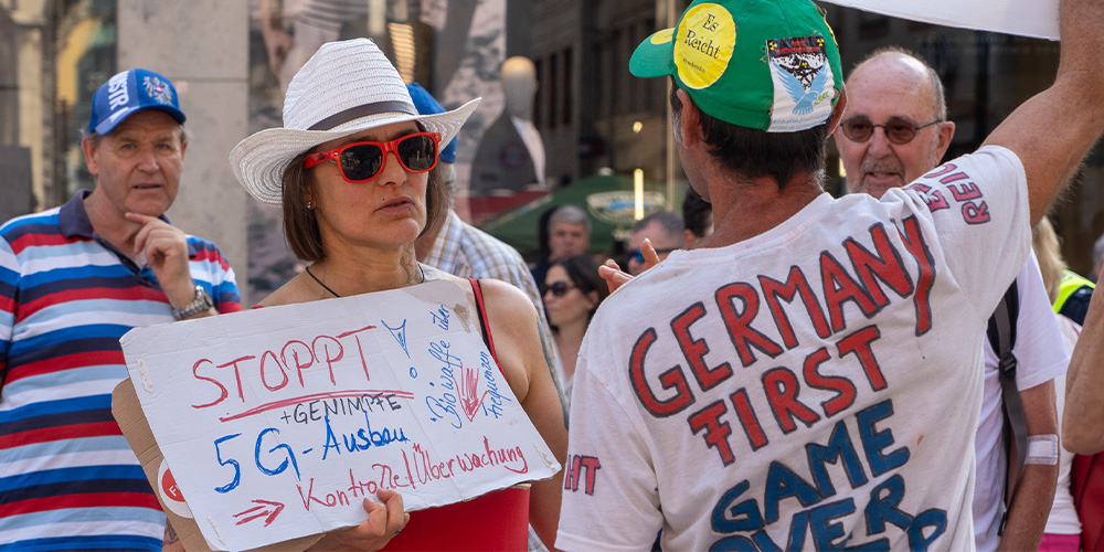 Verschwörungsfestival in München