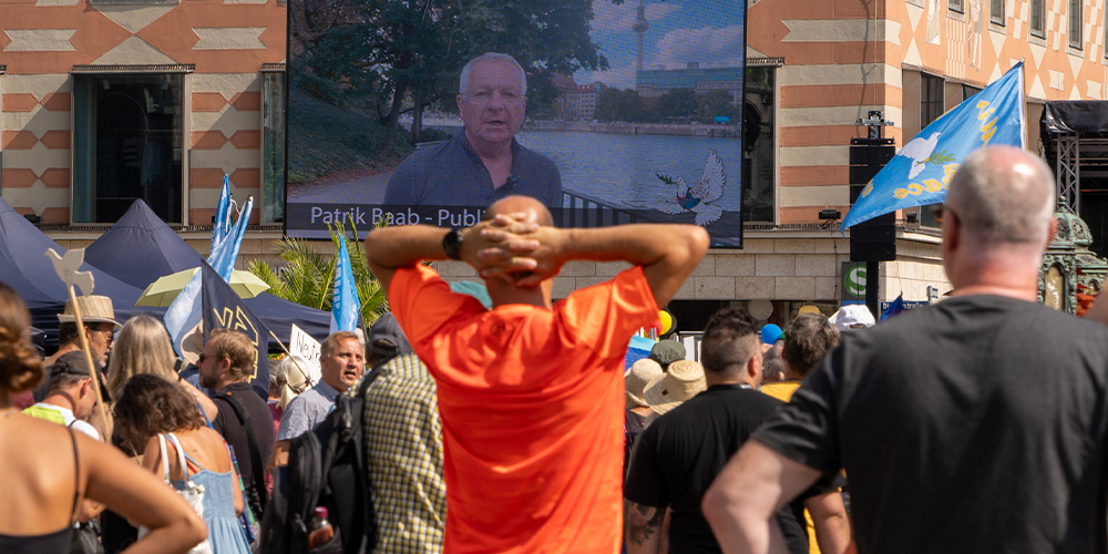 Verschwörungsfestival in München