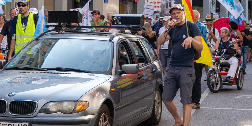 Verschwörungsfestival in München