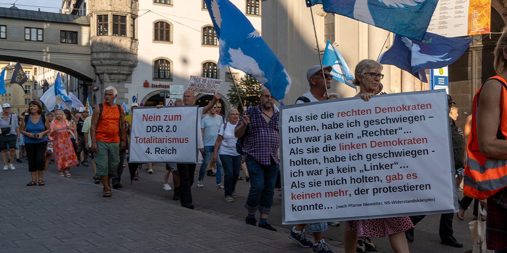 Verschwörungsfestival in München