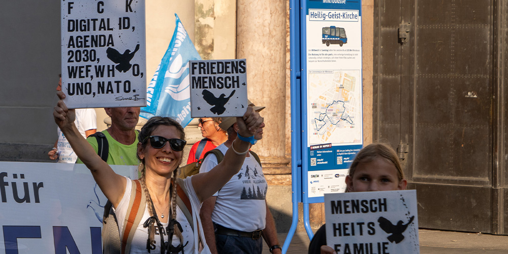 Verschwörungsfestival in München