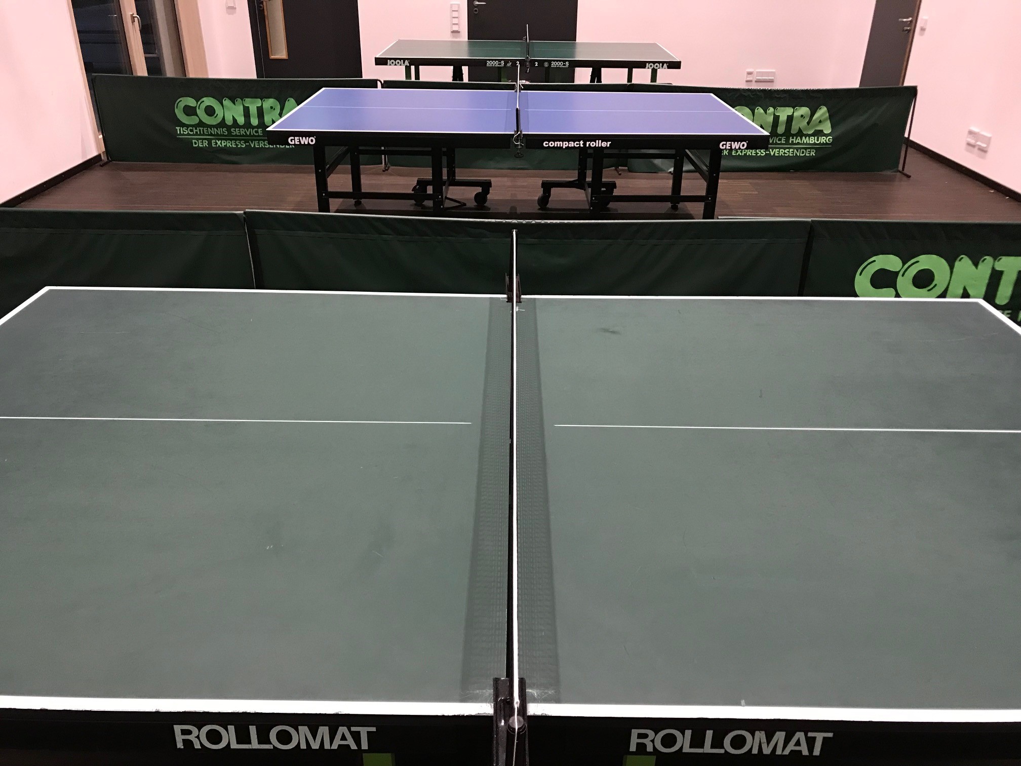 Tischtennis-Training